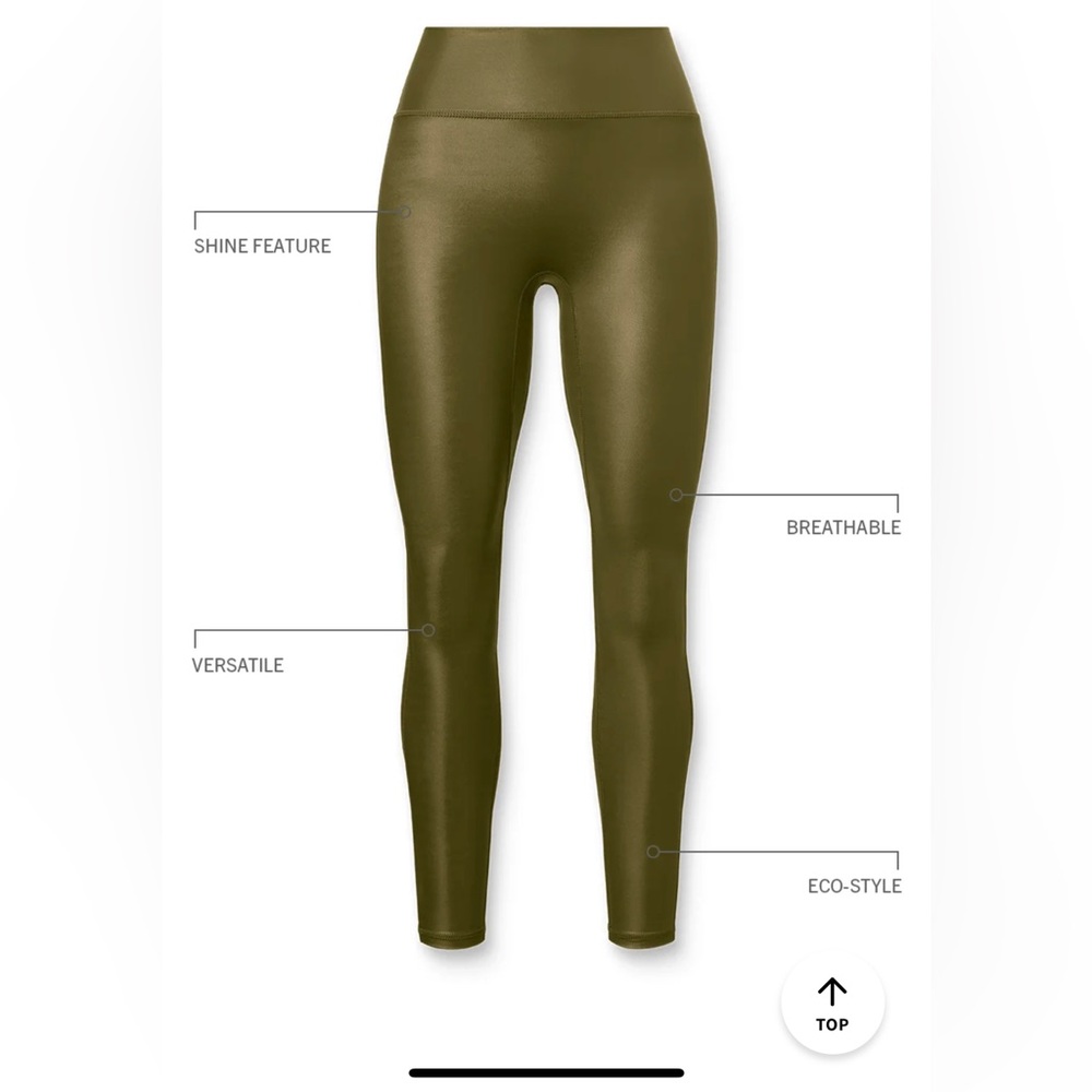 Fabletics Metallic Gray Activewear Set - image 4